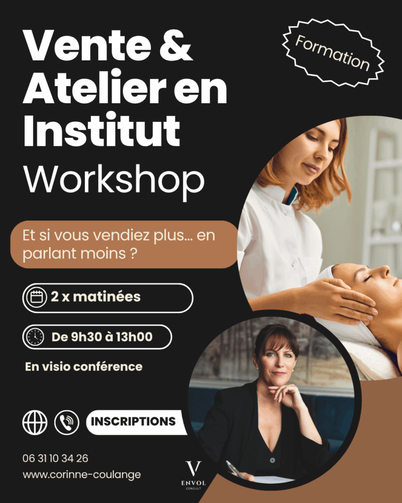 Formation vente pour instituts de beauté